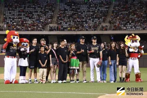 ▲林智勝引退賽最終戰，家族全員到齊。（圖／記者葉政勳攝,2025.09.07）