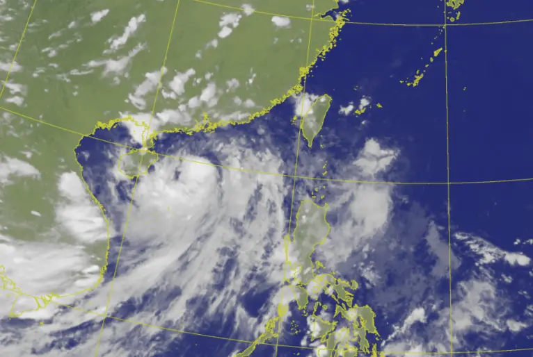 ▲塔巴颱風間接將南方水氣帶往台灣，未來一週在台灣南方，依舊容易有熱帶擾動發展。（圖／中央氣象署cwa.gov.tw）