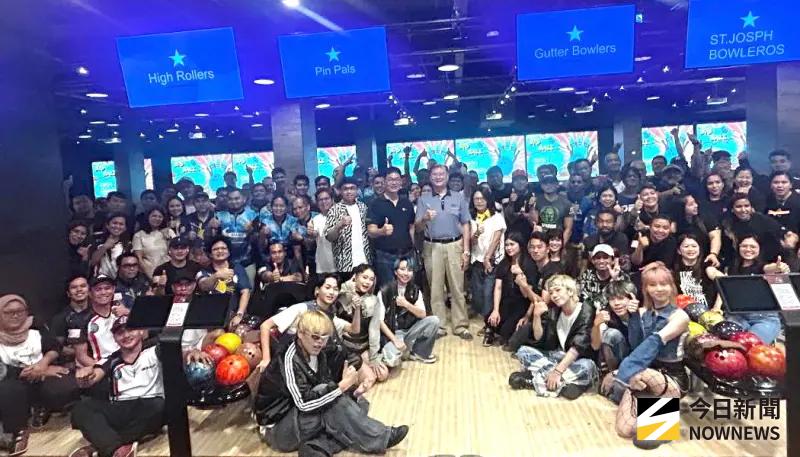 ▲高雄市政府勞工局舉辦BIG BALL滾動吧！保齡球比賽活動。(圖／記者黃守作攝，2025.09.07)