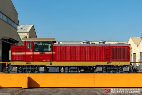 ▲「森里號」機關車側面。（圖／翻攝自農業部官網）