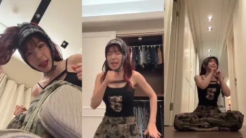 ▲李多慧返家後仍不斷嗨唱〈三天三夜〉。（圖／李多慧 IG le_dahye）