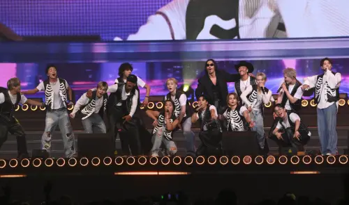 ▲J-POP拼盤演唱會《潮台北 TRENDY TAIPEI J-POP NIGHT》AKIRA、BALLISTIK BOYZ、PSYCHIC FEVER。（圖／記者林柏年攝）