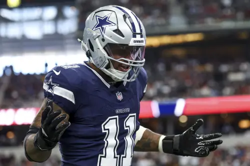 ▲防守邊鋒帕森斯（Micah Parsons）離開牛仔後，被預測將在包裝工大放異彩，甚至帶領球隊衝擊超級盃冠軍。（圖／路透／達志影像）