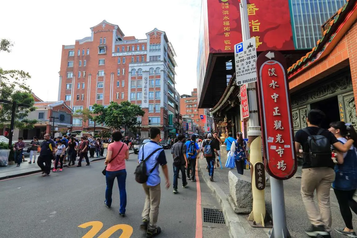 淡水老街突然沒落了？他隔10年直擊：不再人擠人 真實現況被爆出