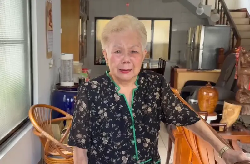 ▲柯文哲剛交付天價交保金，才過幾天就遭撤銷交保，柯媽何瑞英受訪時表示：「都拿了我們七千萬還想要怎樣？」（圖／翻攝畫面）