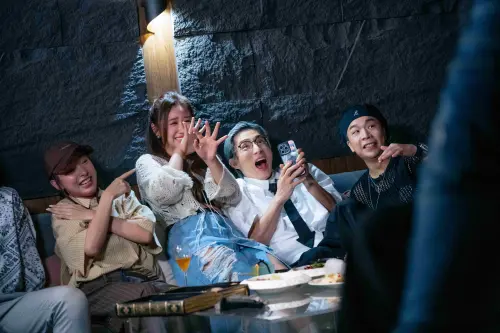 ▲人緣差到被老公嫌？Sandy《不熙娣》自嘲沒朋友，現場氣氛瞬間凝結！（圖／東森綜合台）