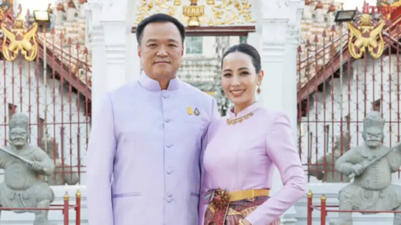 ▲泰國新任總理阿努廷與老婆的相遇故事引起熱議。（圖／翻攝自臉書）