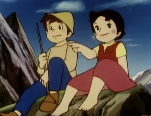 ▲《小天使》卡通曾在台灣造成轟動，女主角小蓮（右）尤其受到歡迎。（圖／摘自IMDb）