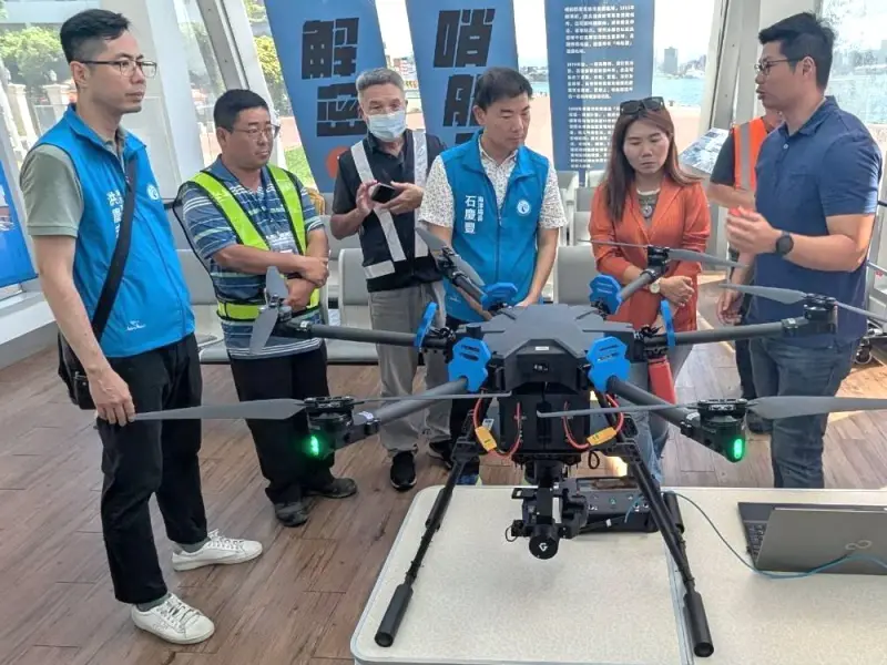 ▲高雄市政府海洋局首創將污染防治聯合稽查，導入人工智慧(AI)科技，讓未來監測更精準。(圖／高雄市政府海洋局提供)