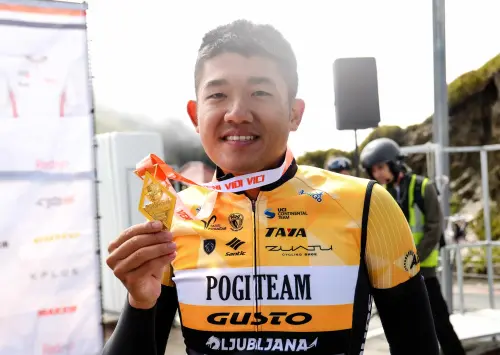 96自由車聯賽第三站武嶺站落幕　李廷威單飛近15公里奪冠成大贏家
