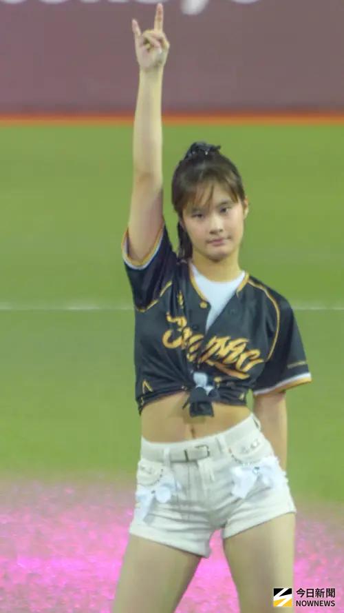 ▲林智勝愛女外型遺傳父親霸氣基因，氣場不輸明星，網友直呼潛力驚人。（圖／記者張一笙攝）