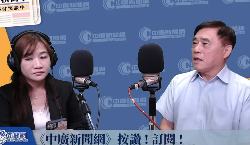 ▲前台北市長郝龍斌說，自己是台灣人也是中國人。（圖／翻攝自中廣光新聞網YT）