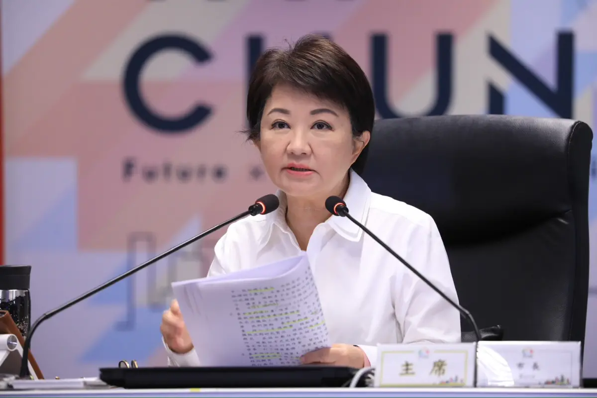 ▲台中市長盧秀燕表示，台中市政府有史以來第一次用「暫定版」預算案送交議會審查。（圖／台中市政府提供，2025.09.09）