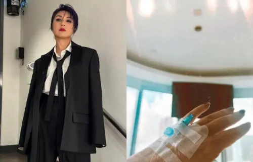 ▲51歲楊千嬅突曬手部插針照！自爆健康檢查變動手術　最新病況曝。（圖／微博@楊千嬅、楊千嬅IG@yeungchinwah）