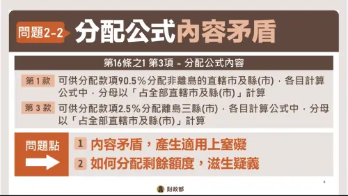 ▲財政部早在今年2月覆議時就提醒《財劃法》分配公式內容矛盾。（圖／行政院提供）