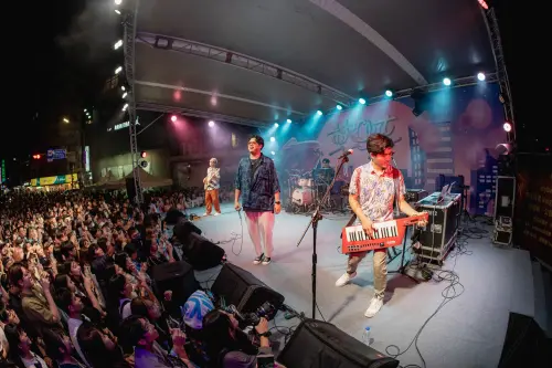 ▲2025秋OUT音樂節今年邀請10組來自日本、泰國、中國與多國籍藝人組成的樂團來台演出。（圖／北水處提供）