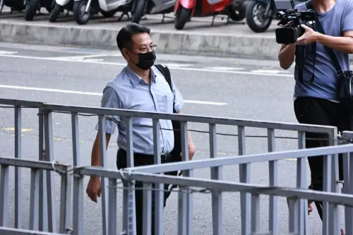 ▲前台北市都委會委員徐國城為京華城案出庭作證。（圖／記者吳翊緁攝）