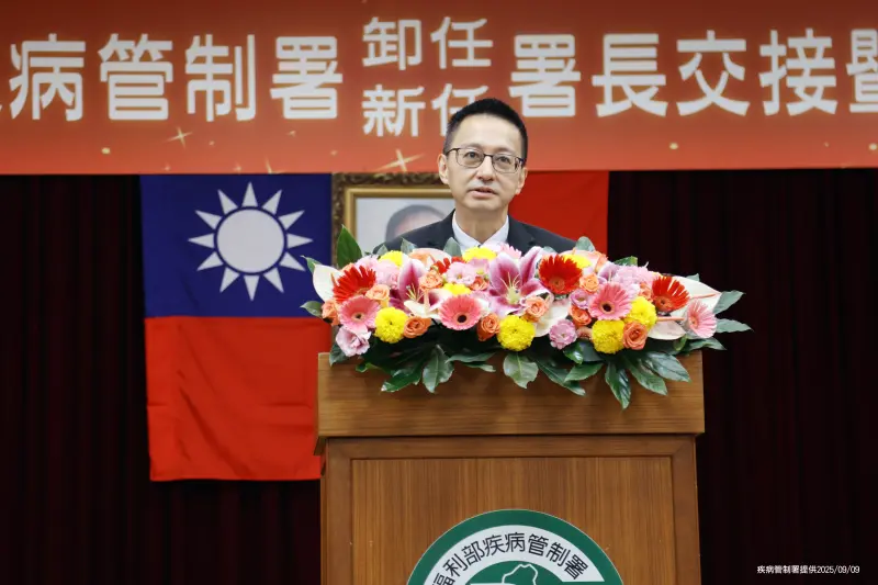 ▲疾管署長羅一鈞提到，上任後最為重要的是培育人才。（圖／疾管署提供）