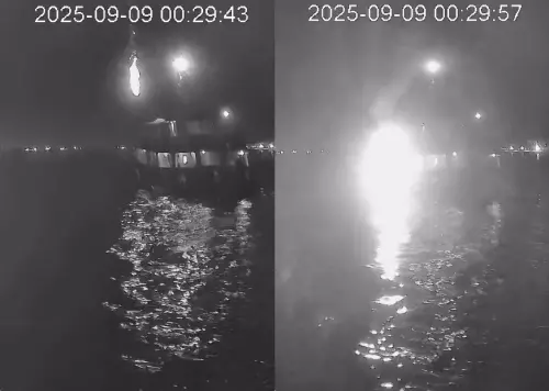 ▲全球堅毅船隊宣稱在突尼西亞港口遭到無人機攻擊。（圖／翻攝自Ｘ）