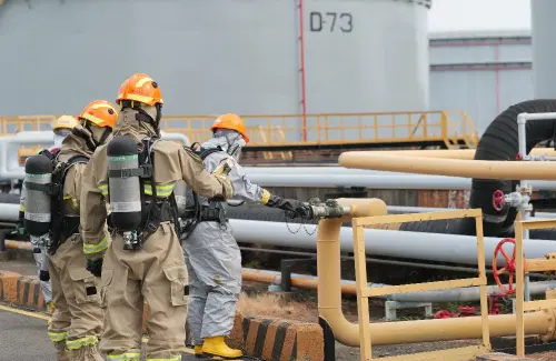 ▲經濟部產業園區管理局舉辦複合型災害應變演練，以強化災害應變能力。(圖／產業園區管理局提供)