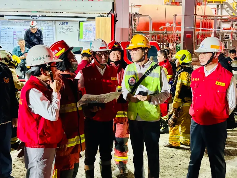 台電疑早知興達電廠天然氣外洩？里長包圍林欽榮險爆衝突