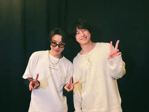 ▲坂口健太郎（右）跟BTS成員j-hope是好朋友。（圖／坂口健太郎IG@sakaguchikentaro）