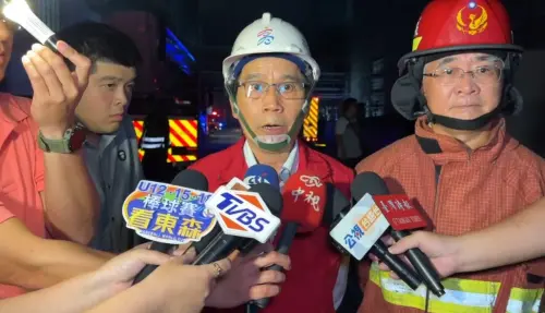 興達發電廠爆炸起火　高雄市副市長林欽榮出面說明強調「3件事」
