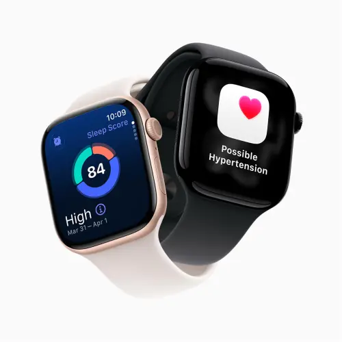 Apple Watch Series 11 可進行睡眠評分,並發出高血壓異常通知。(圖/翻攝官網) ▲Apple Watch Series 11 可進行睡眠評分,並發出高血壓異常通知。(圖/翻攝官網)