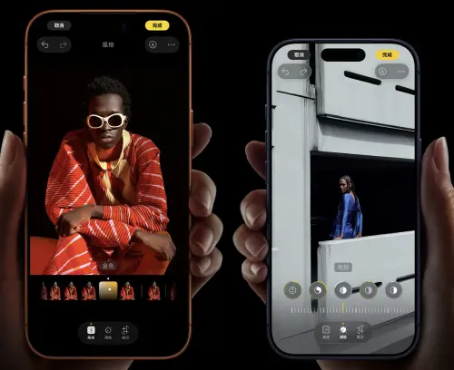 ▲iPhone 17 Pro 為 6.3 吋，Pro Max為 6.9 吋超 Retina XDR 顯示器，支援 ProMotion 技術，自動適應更新頻率最高達 120Hz。（圖／翻攝官網）