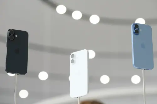 ▲iPhone 17。（圖/達志影像/美聯社）