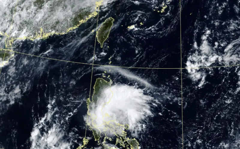 ▲台灣本週受高壓主導，各地天氣較為穩定，午後雷陣雨逐漸縮小，不過下週可能有颱風、東北季風影響。（圖／中央氣象署cwa.gov.tw）