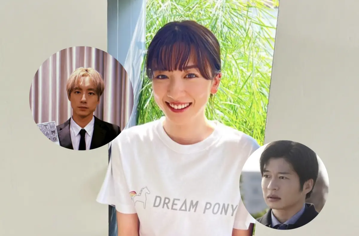 ▲永野芽郁（如圖）被爆出當坂口健太郎（左）的小三，兩人是在2022年代言Prada認識，但今年4月她才被爆出和田中圭（右）婚外情，兩人是在2021年拍電影認識，時間完全重疊。（圖／摘自《大叔的愛》片段、IG＠sakaguchikentaro、IG@mei_nagano0924official）