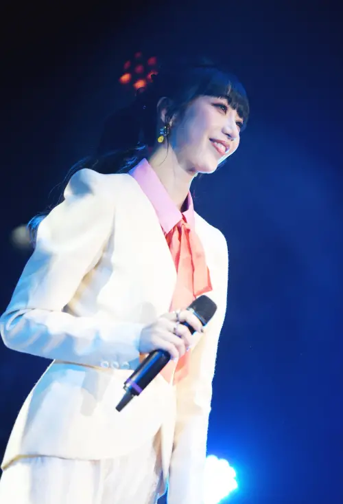 ▲美彌瑠璃香來台灣首次舉辦Talk Show。（圖／煌月藝術文化）