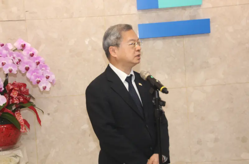    ▲龔明鑫表示，台電公司已經不排除會啟用部分緊急備用機組，自己也要求備轉容量率必須要維持6%以上。（圖／記者鍾泓良攝影）  