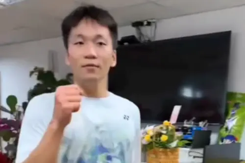 ▲李洋今（10）日一上任就展現「以身作則」推廣全民運動的決心，他利用上班前的30分鐘晨跑，完成了5000公尺，全程均速每公里約6分鐘。（圖／翻攝自運動部Threads）