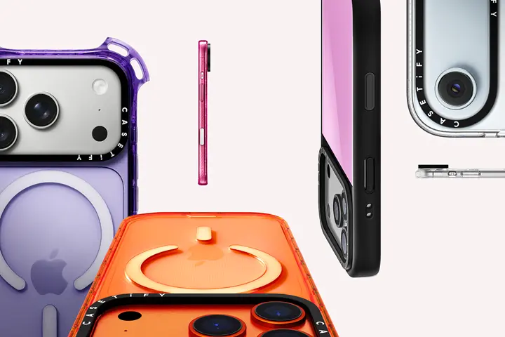 ▲iPhone 17全系列四款新機今（10）日完成發表，包括CASETiFY、犀牛盾都推出iPhone 17全新手機殼。（圖／CASETiFY提供）