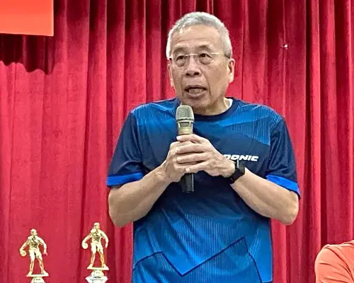 ▲台灣中油公司石化事業部執行長黃三泰致詞。(圖／中油石化事業部提供)