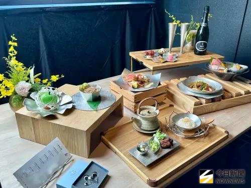 ▲期間限定「錫禮饗宴」和食套餐，嚴選日本黑樺和牛與北海道鱈場蟹，從前菜、刺身、燒物至甘味皆一絲不苟，搭配能作純錫餐器精緻呈現。（圖／記者陳美嘉攝，2025.09.10）