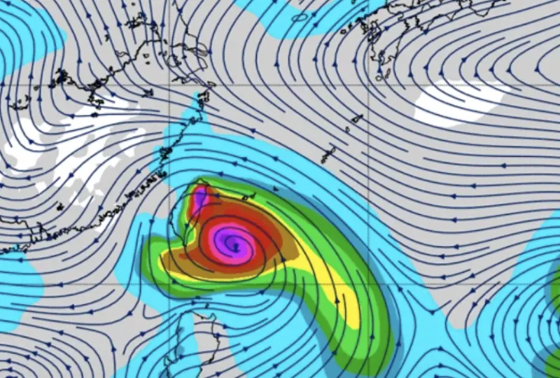 ▲9月底前，將會有一波「颱風活躍期」，不少模式預測，會有颱風接近、侵襲台灣。（圖／賈新興提供）