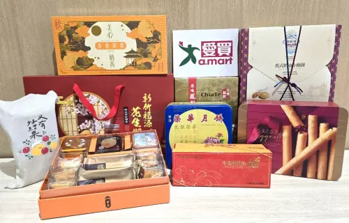 ▲愛買量販多款知名中秋禮盒，提供消費者一站購齊。（圖／愛買提供）
