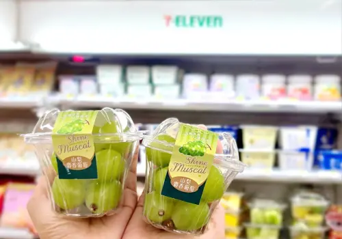 ▲7-11 9月15日起，全台近2,000家門市限量開賣「日本山梨麝香葡萄杯」。（圖／7-11提供）