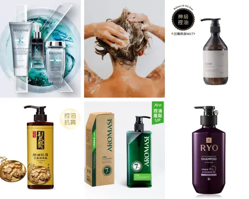▲ 網友口碑推薦控油洗髮精都各有千秋，找到最適合屬於自己頭皮的洗髮精，讓換季也不怕油頭扁塌、癢感，讓髮絲持續蓬鬆清爽。（圖／各品牌官網）
