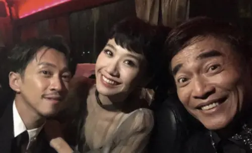 ▲陳漢典（左）、LULU（中）、吳宗憲（右）一同主持《綜藝大熱門》多年，如今譜出戀曲。（圖／LULU黃路梓茵 臉書）