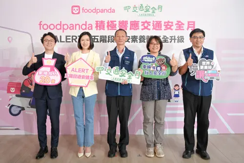 foodpanda積極響應交通安全月　共創行人安全再升級
