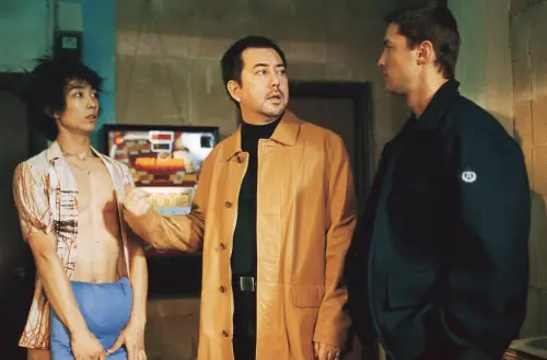 ▲黃秋生（中）拿下香港電影金像獎最佳男主角的《野獸刑警》，也會在高雄電影節再次呈現。（圖／高雄電影節提供）