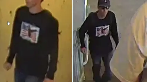 ▲美國猶他州公共安全部門及FBI，發布疑似殺害Charlie Kirk的嫌犯照片，呼籲民眾協助指認。（圖／翻攝自X平台）