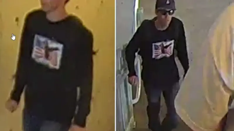 ▲美國猶他州公共安全部門及FBI，發布疑似殺害Charlie Kirk的嫌犯照片，呼籲民眾協助指認。（圖／翻攝自X平台）