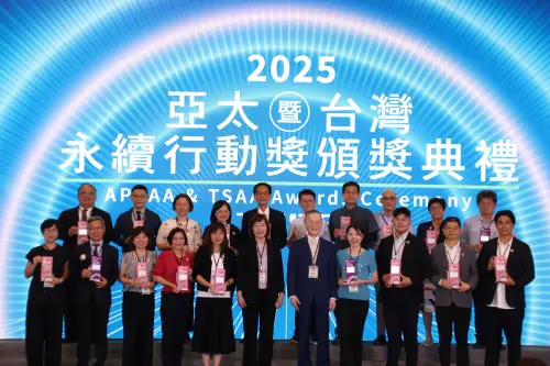 ▲台中市各局處齊心協力勇奪亞太暨台灣永續行動獎佳績，成果創歷年最優。（圖／市府提供）