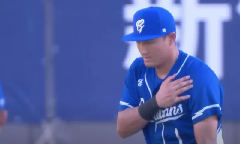 ▲近年林哲瑄的出賽時間漸漸減少，一部分與新生代竄起有關，一部分也跟2022年一場在新竹球場發生的事件有關，除了引發球場爭議，更是影響到林哲瑄後續的賽場表現。（圖／取自CPBL YT）