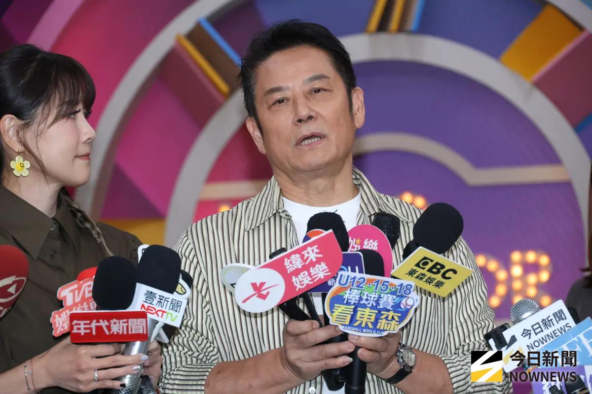 ▲藝人陳漢典、Lulu（黃路梓茵）宣布婚訊瞞過所有人，今（12）日主持人徐乃麟（如圖）被問及此事給予祝福，欽佩小倆口讓全部人都不知情，「演藝圈最讓我佩服的一對！」（圖／記者陳明安攝影）